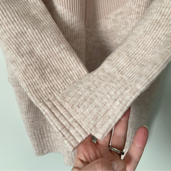 LULULEMON Restful Intention Mini Sweater Dress Pink Cashlu Cashmere Blend Tunic - Picture 8 of 11